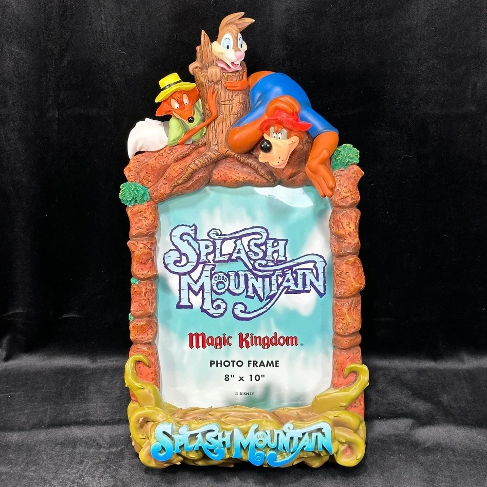 Disney World Splash Mountain Brer Rabbit Fox Bear Picture Frame RARE 8X10 3D NEW - Picture 1 of 4